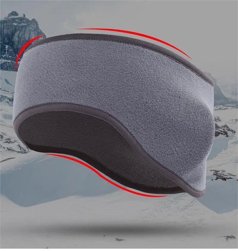 Winter Headband for Running Cycling Head Warmer for Man Winter Accessories Ear Protection Against Cold Headwarmer Winter Sweat