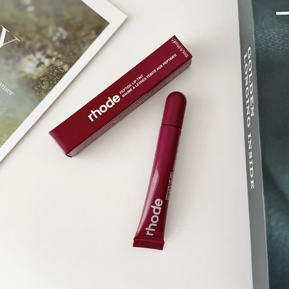 Rhode New Lip Stick Lip GlossesPocket Blush Lip Cheek Hydrating Glazing Mist Natural Rouge Powder Blush Cream Cheek Makeup Bag