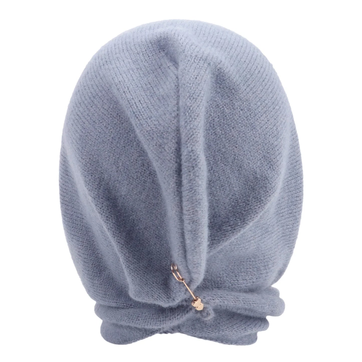 Fashion Women Winter Scarf Hat Set Knitted Cap Warm Balaclava Skullies & Beanies