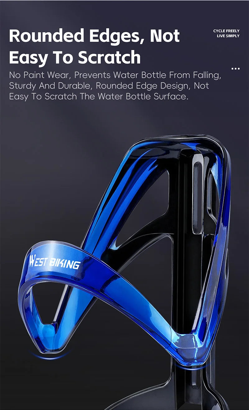 WEST BIKING Bicycle Bottle Cage Lightweight High Toughness Cycling Water Bottle Holder Drink Cup Stand MTB Road Bike Accessories