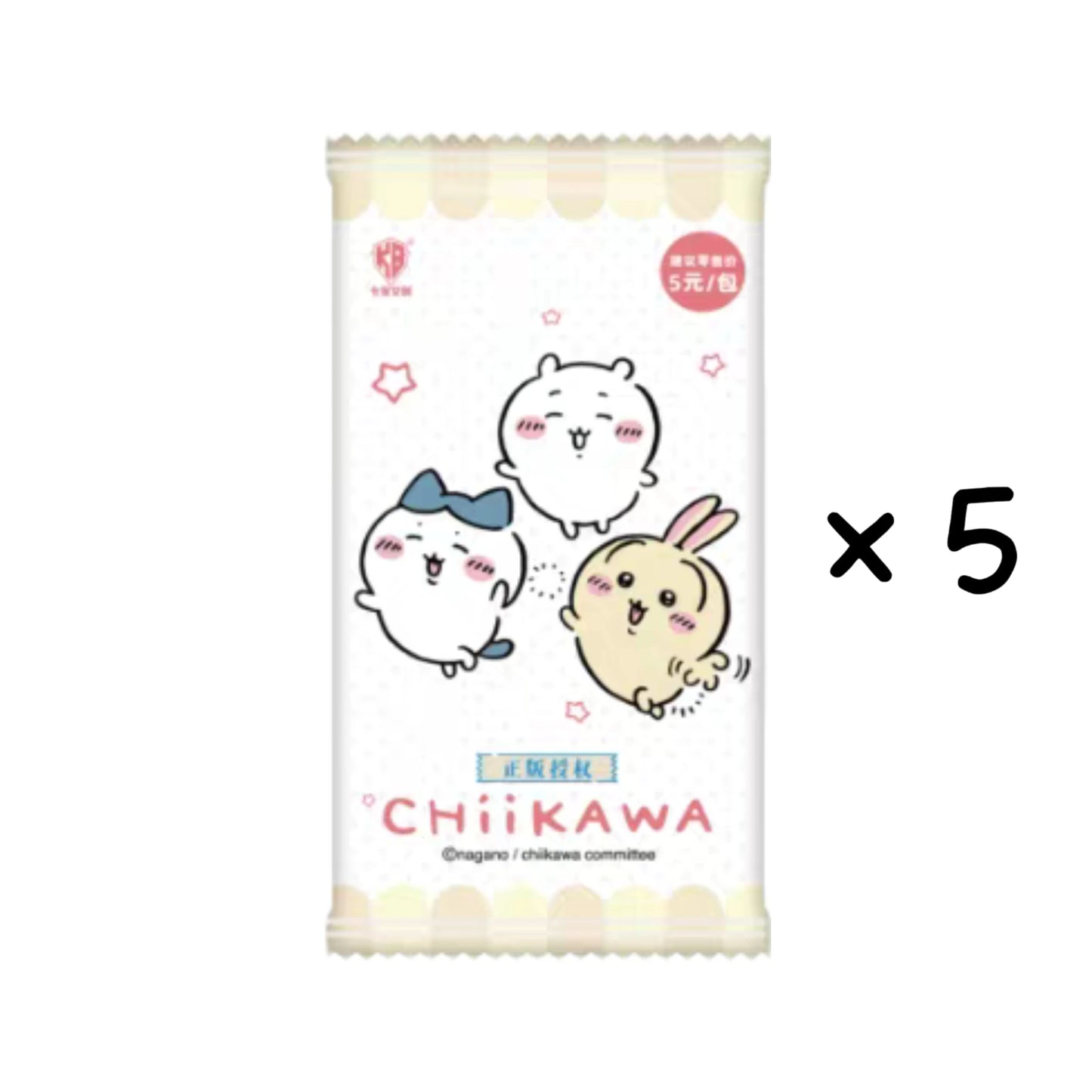 KABAO Original Chiikawa Collection Card Square Kawaii Character High Quality Anime Toy Card Cartoon Decorative Cute Collect Gift
