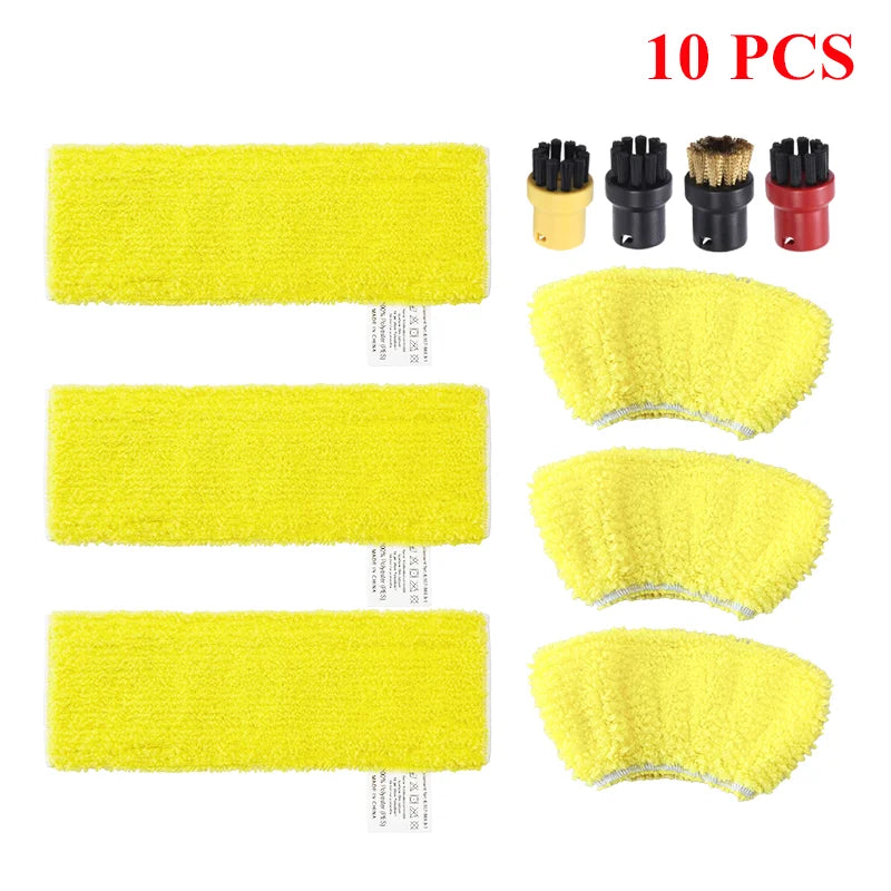 【New】Microfiber Mop Cloths For Karcher Easyfix C1 SC2 SC3 SC4 SC5 SC7  Handheld Vacuum Cleaner Pad Cover Steam Mop Accessories