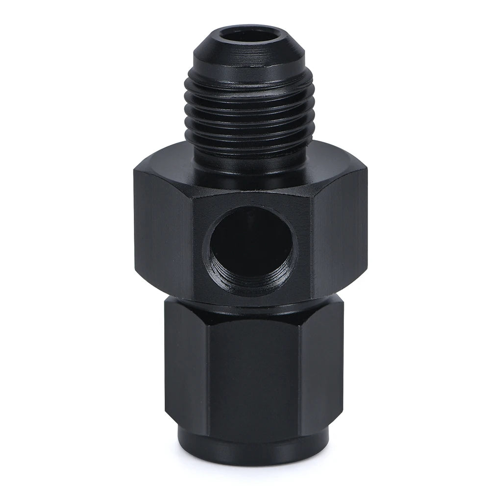 PQY - New AN-6 (AN6) Male to Female 1/8" NPT Gauge / Sensor Side Port Adapter  PQY-SL9192-06
