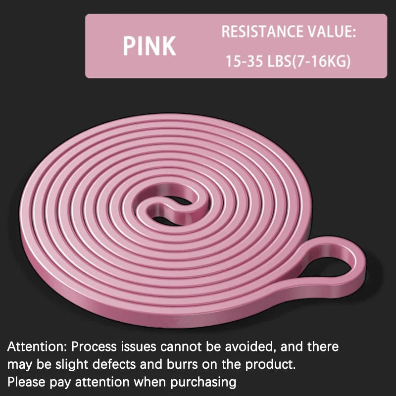 Gym Equipment Resistance Bands Elastic Fitness Bands Sport Exercise At Home Bodybuilding Rubber Leagues Portable Body Building
