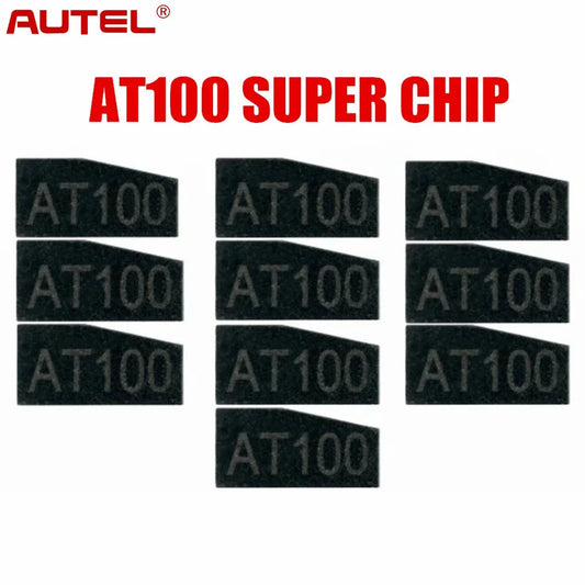 1/5pcs Autel AT100 Universal Super Ceramics Transponder Chip Add Smart Key Work with KM100 IM508 and IM608 Series OTOFIX IM1 IM2
