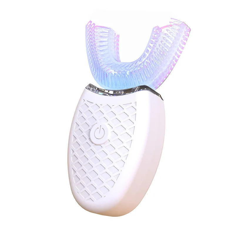 Adult U-shaped Automatic Toothbrush 360° Full Mouth Whitening Wireless Charging Waterproof Brush Ultrasonic Electric Toothbrush