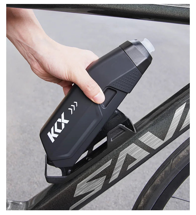 New KKX Bicycle Aerodynamic Water Bottle Bracket Set 610ml Bike Water Bottle MTB Road Bike Frame Down Tube Riding Water Kettle