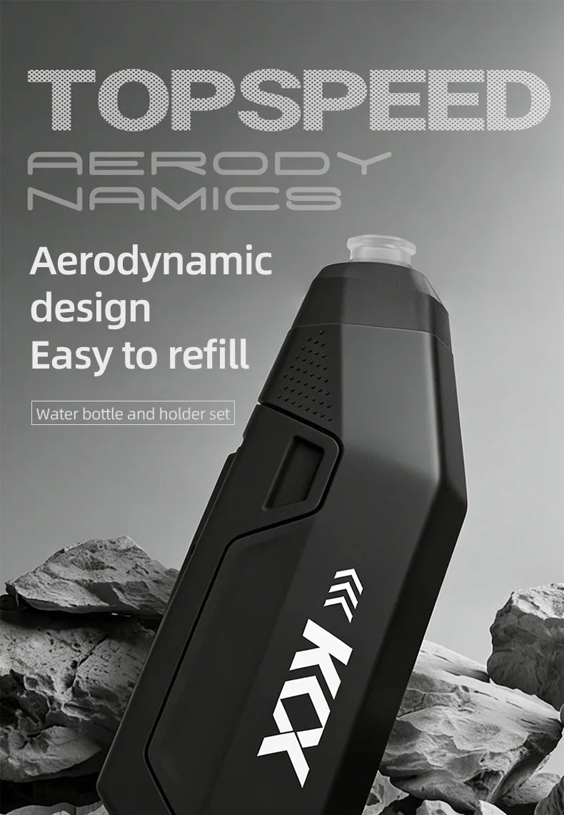 New KKX Bicycle Aerodynamic Water Bottle Bracket Set 610ml Bike Water Bottle MTB Road Bike Frame Down Tube Riding Water Kettle