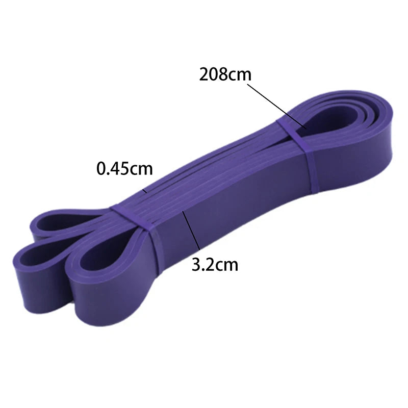 Stretch Resistance Band Exercise Expander Elastic Fitness Band Pull Up Assist Bands For Training Pilates Home Gym Workout Gift