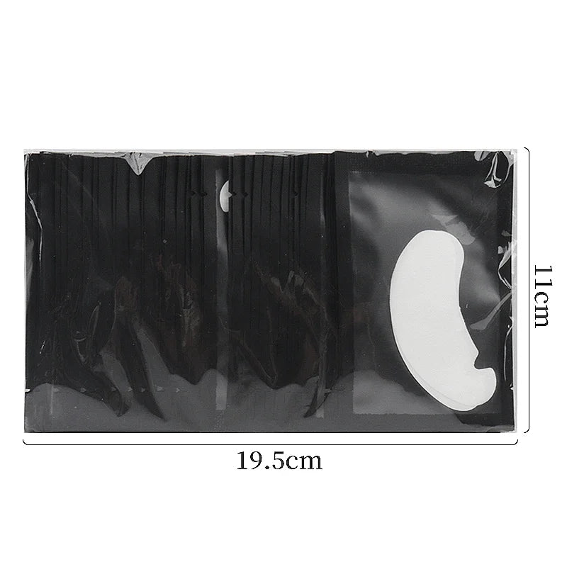 50/100 Pairs Gel Eye Patches for Eyelash Extensions under Makeup Eyelash Pads Extension Lashes Patch Pads Beauty Supplies