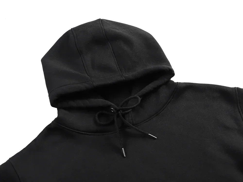 Autumn Winter Fleece-lined Hoody Malachi Barton Printed Women Men Oversized Pullovers Long Sleeve Street Hip Hop Gothic Clothing