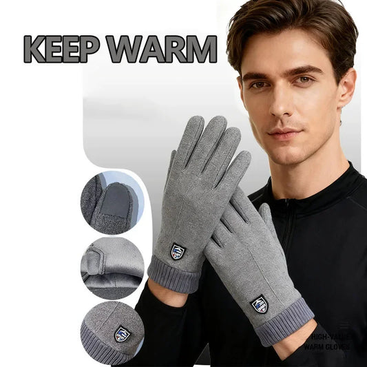 Winter Warm Full Fingers Waterproof Wind proof Cycling Outdoor Sports Running Motorcycle Ski Touch Screen Fleece Gloves