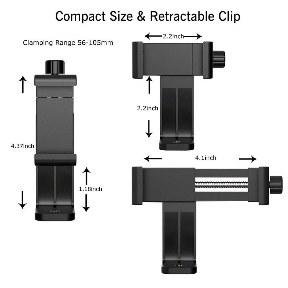 6in1 Action Camera Accessories Kit Head Strap Chest Strap Mount Adjustable Holder for Action 6 5Pro GoPro DJI Smartphone Bracket