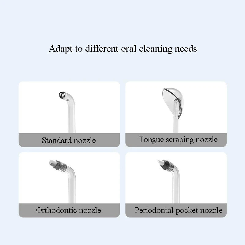 ENPULY Oral Irrigator M6 Plus Portable Dental Irrigator bucal Ultrasonic waterpulse teeth Oral Tooth Cleaner Teeth Water Flosser