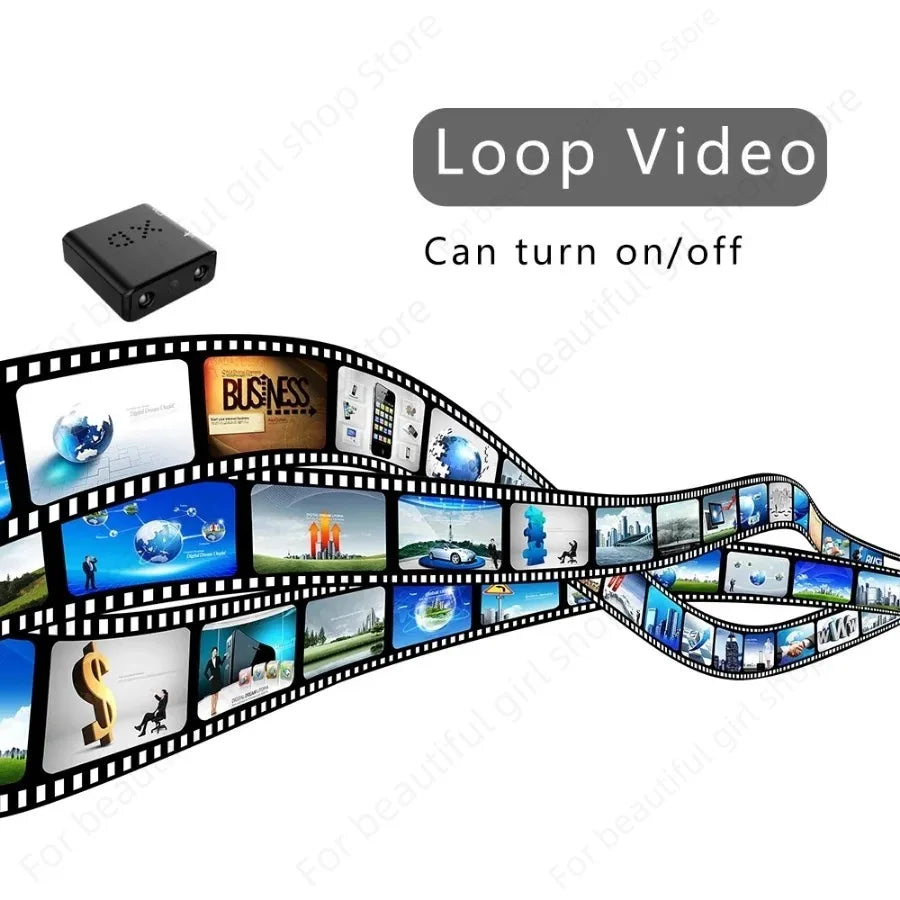 1080P HD Smallest Mini Camera Smart Home Security IR-CUT Night Vision Micro Camcorders Motion Detection DV Video Recorder Espia