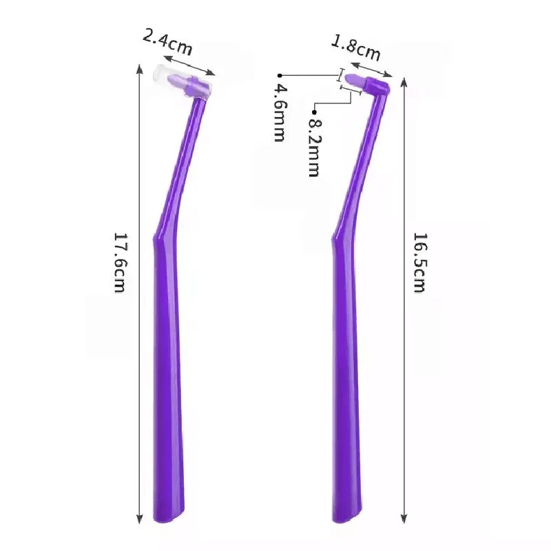 Soft Hair Implant Interdental Brush Single-Beam Soft Teeth Cleaning Toothbrush Oral Care Tool Small Head