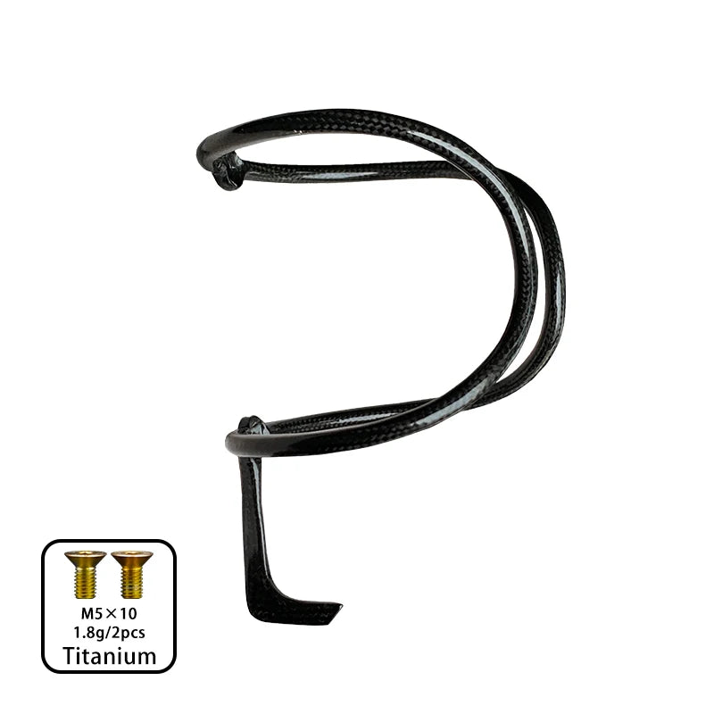 7/9g Ultralight Carbon Bottle Cage Bicycle Water Bottle Holder Road Bike MTB Matte/Glossy Cup Cycling Accessories Titanium Alloy