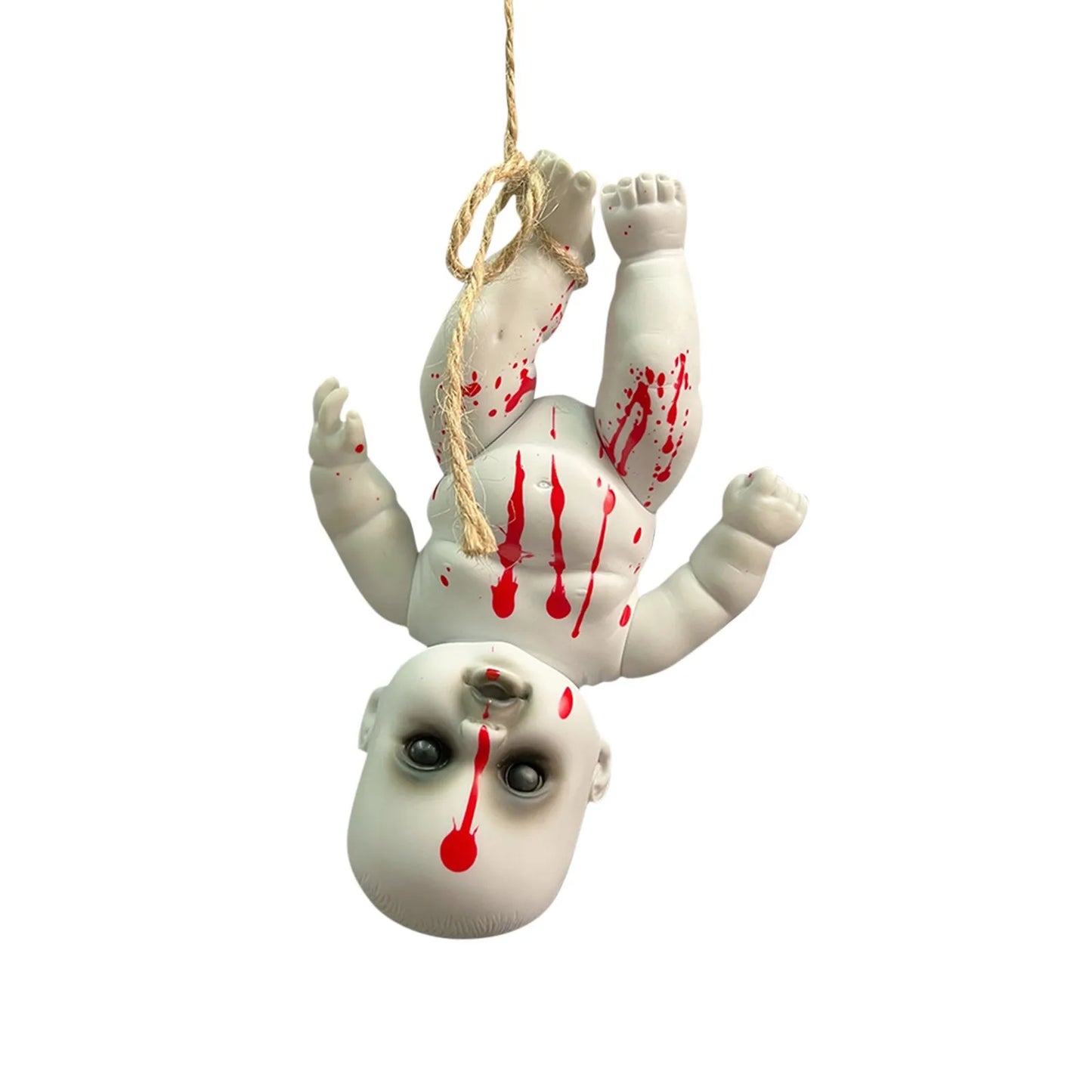 Halloween Hanging Ghost Dolls Spooky Tricky Toys Ornament Horror Atmosphere Bar Courtyard Prop Happy Halloween Day Party Decor
