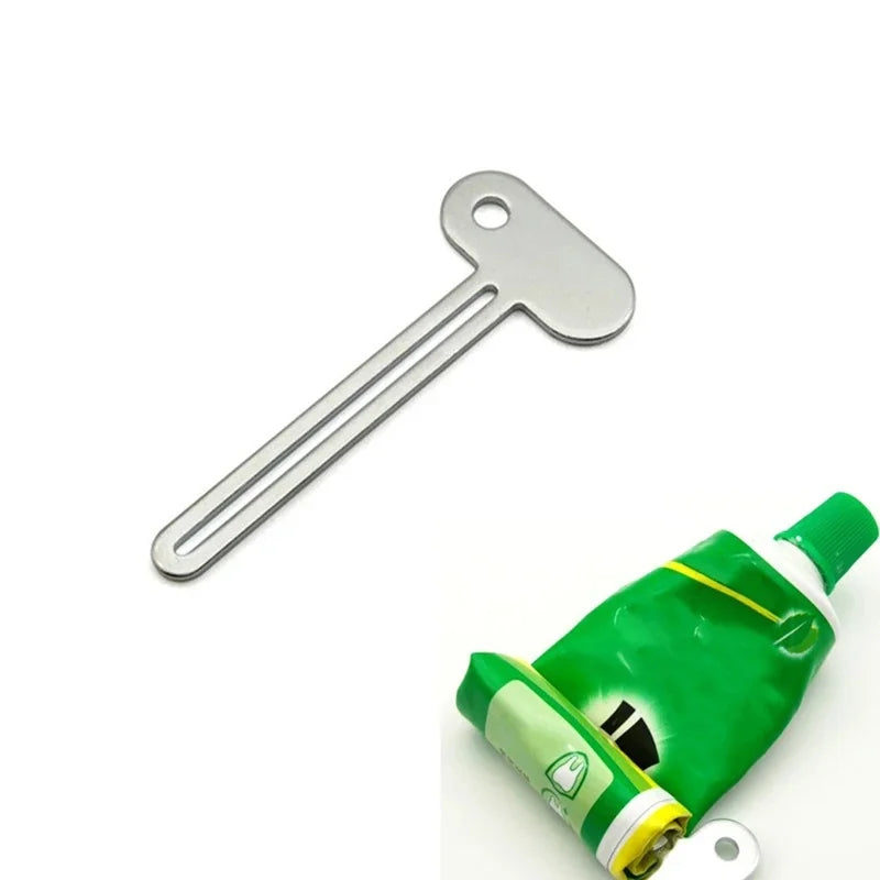 Cast Iron Toothpaste Tube Squeezer, Manual Toothpaste Dispenser, Bathroom Accessories Metal Tube Wringer, No Power Required
