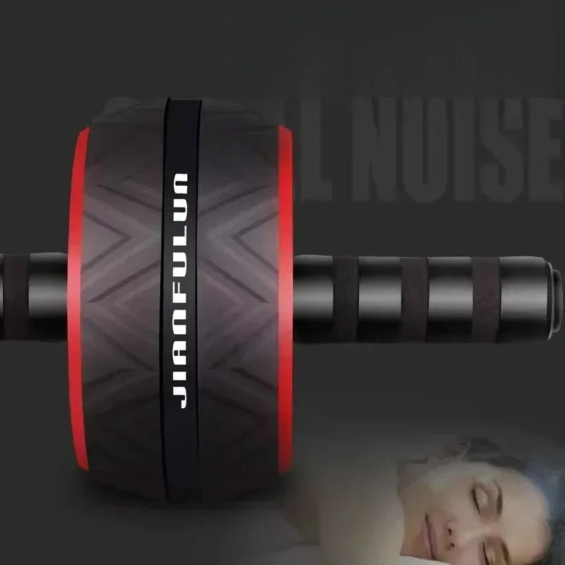 Ab Roller Wheel Non-Slip Abdominal Training Roller Core Workout Home Gym Fitness Equipment for Men Women