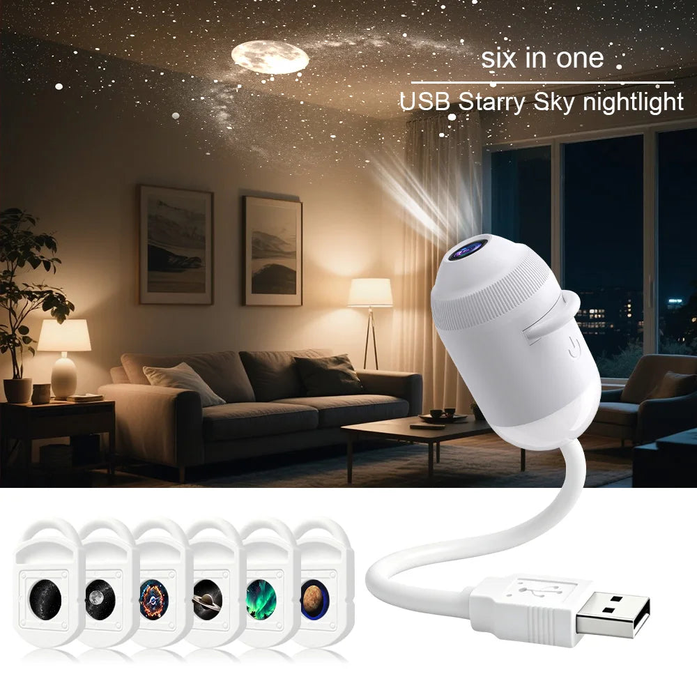 Starry Sky Roof Shed Light Car Starry Sky Roof Car Starry Sky Light Interior Atmosphere Roof USB Night Light