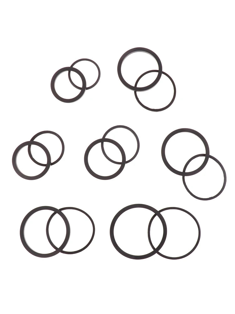 〔YY24〕4 Pcs PE Wear-Resistant Sealing Ring Motorcycle Mountain Road Bike Disc Brake Caliper Sealing Ring O-Ring Brake Piston