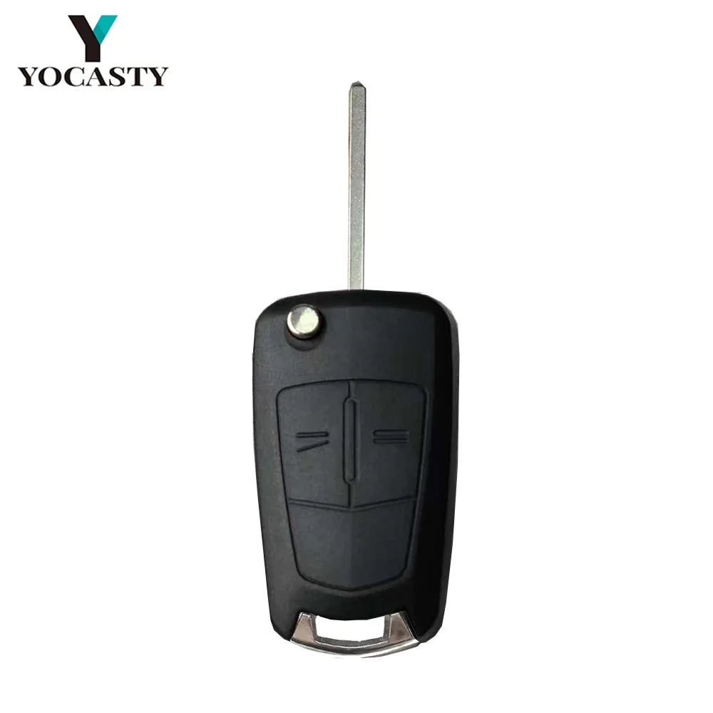YOCASTY 736-743-A Remote Flip Car Key PCF7941A 433MHz 46 Chip 2 Buttons For Opel Vauxhall Corsa D G4 Astra H AH Zafira B Holden