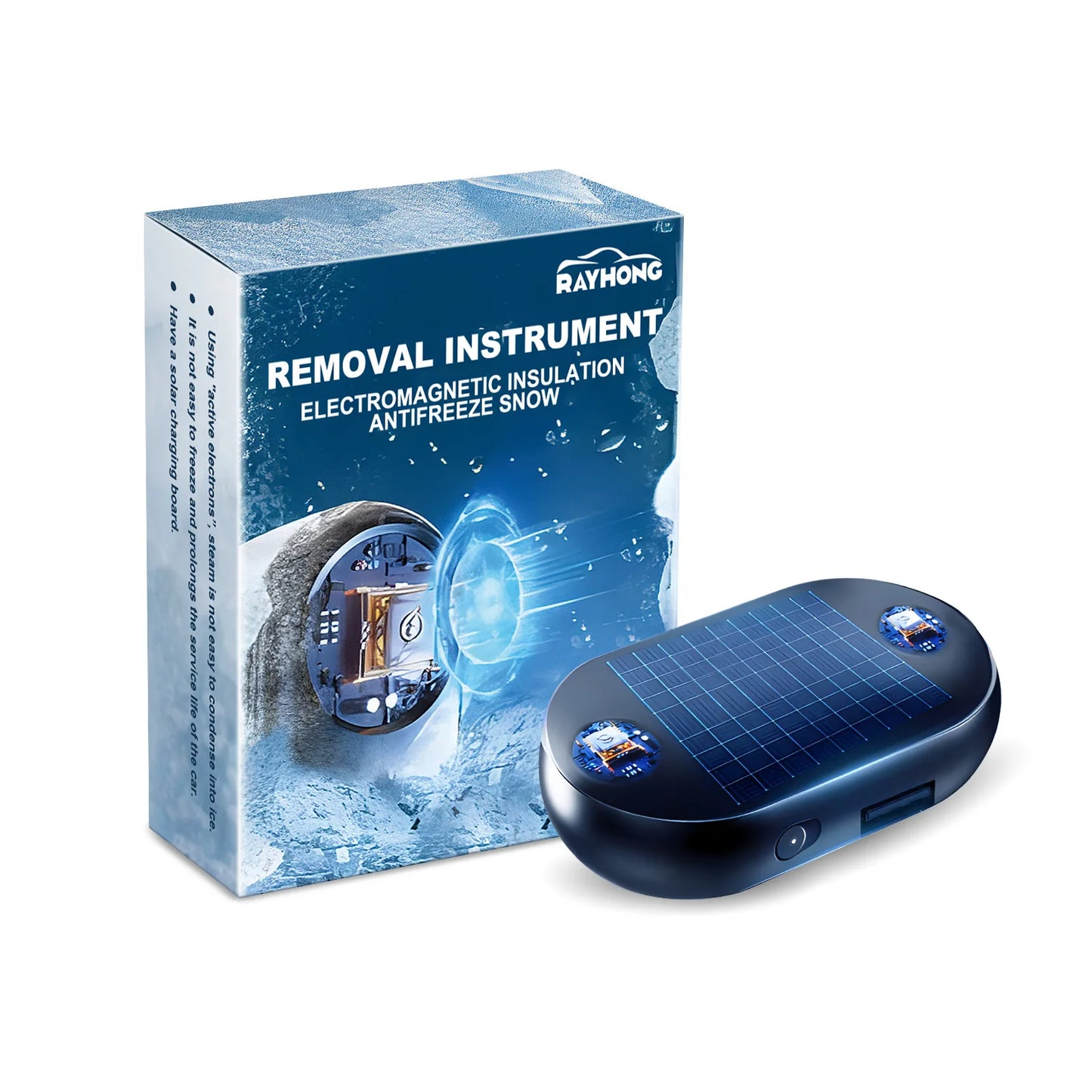 Car Window Glass Anti Freeze Device Winter Essentials Cars Windshield Electromagnetic Interference Snow Removal Auto Accessories