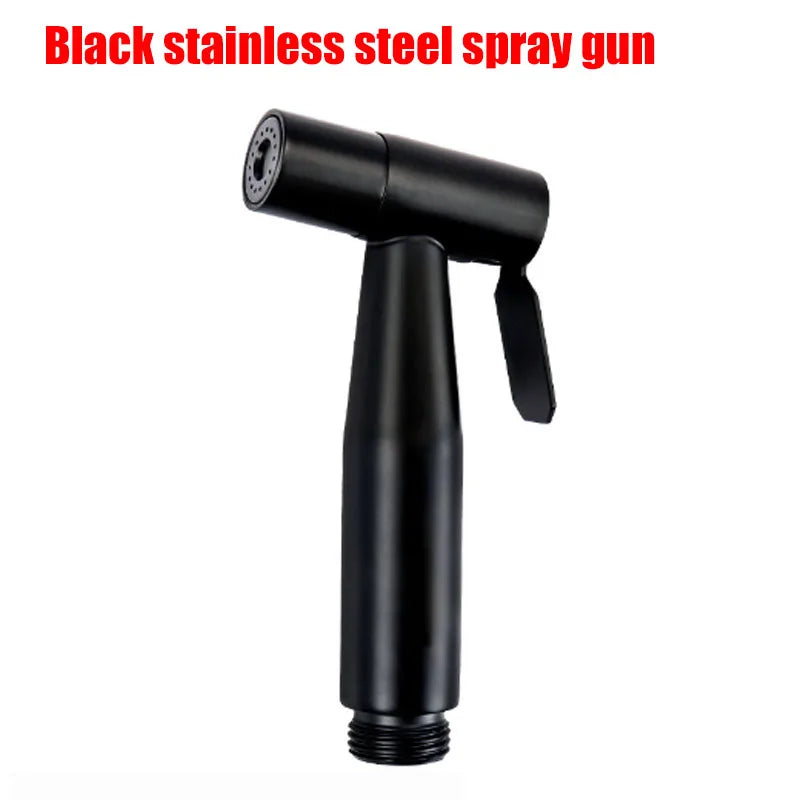 Personal Care Hand Held Spray Portable Bidet Toilet Sprayer Dual Control Angle Valve Stainless Steel Bathroom Accessories Bidets