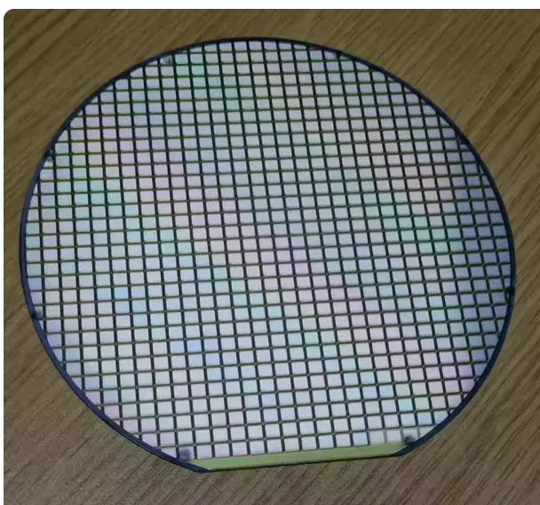 6 8 12 Inch Wafer, Silicon Wafer, Integrated Circuit, CPU Chip, IC, Semiconductor