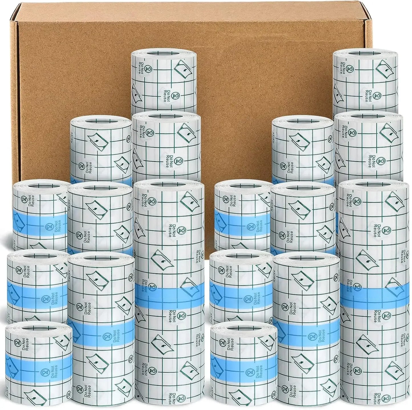 Narkasy Waterproof Tattoo Protective Film - PU Tape Aftercare Bandage Repair Adhesive Wrap Roll for Protecting and Healing
