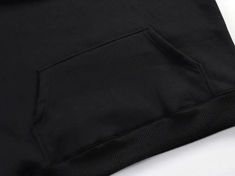 Autumn Winter Fleece-lined Hoody Malachi Barton Printed Women Men Oversized Pullovers Long Sleeve Street Hip Hop Gothic Clothing