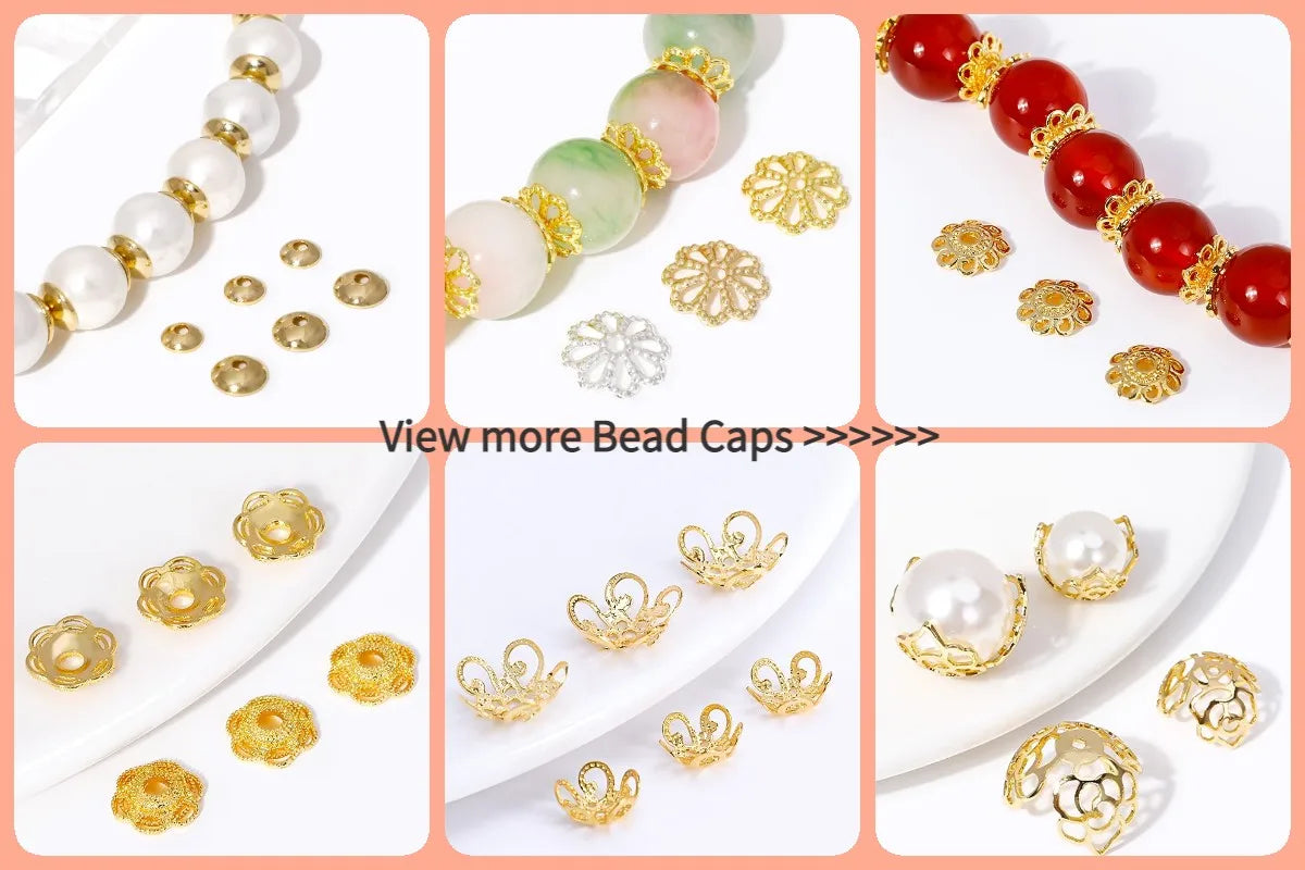 18K Gold Plated Brass With Center U-Bar And Open Ring Cable Chain Ear Thread Ear Wire Earrings DIY Earring Making Supplies
