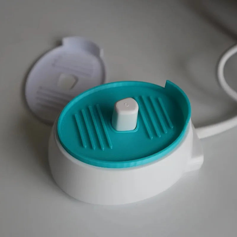 2pcs Electric Toothbrush Charging Base Protective Mat for Draining Water Keep The Charging Base Free from Dirt And Residue