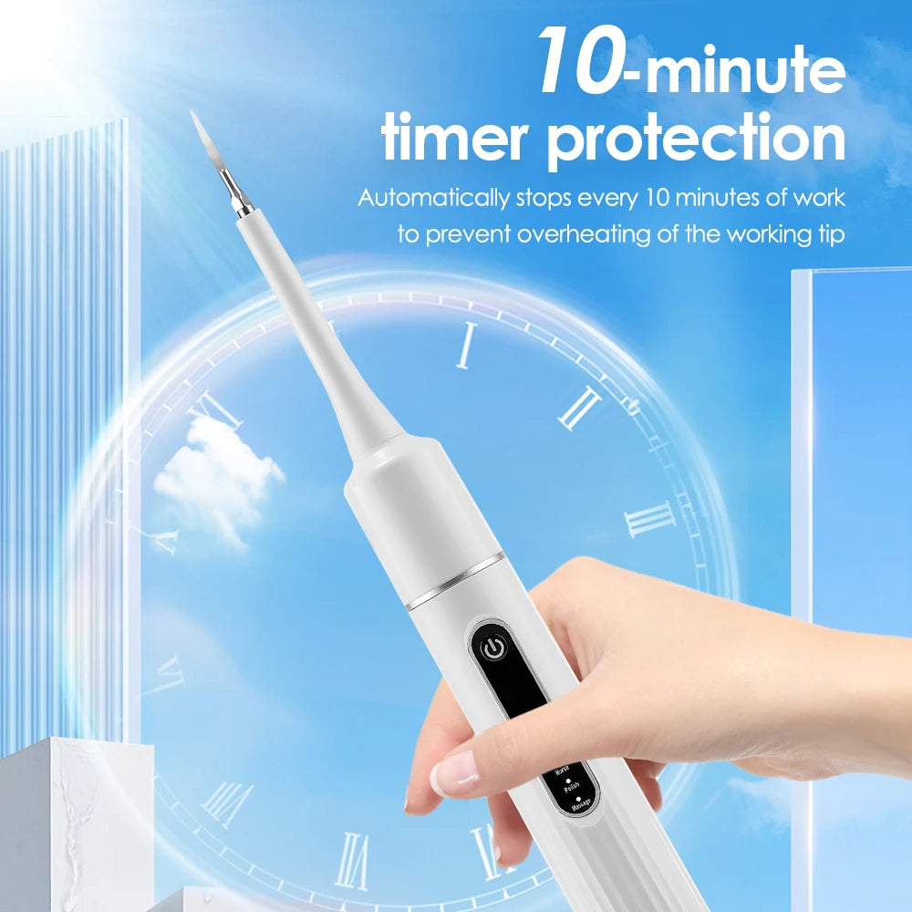 Sonic Electric Toothbrush Teeth Whitening Kit Tooth Whitener Calculus Plaque Tartar Remover Tools Cleaner Stain Oral Care