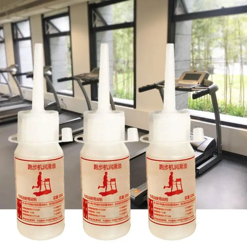 3pcs Running Machine Lubricant Gym Treadmill Maintenance Silicone Oil 30ml