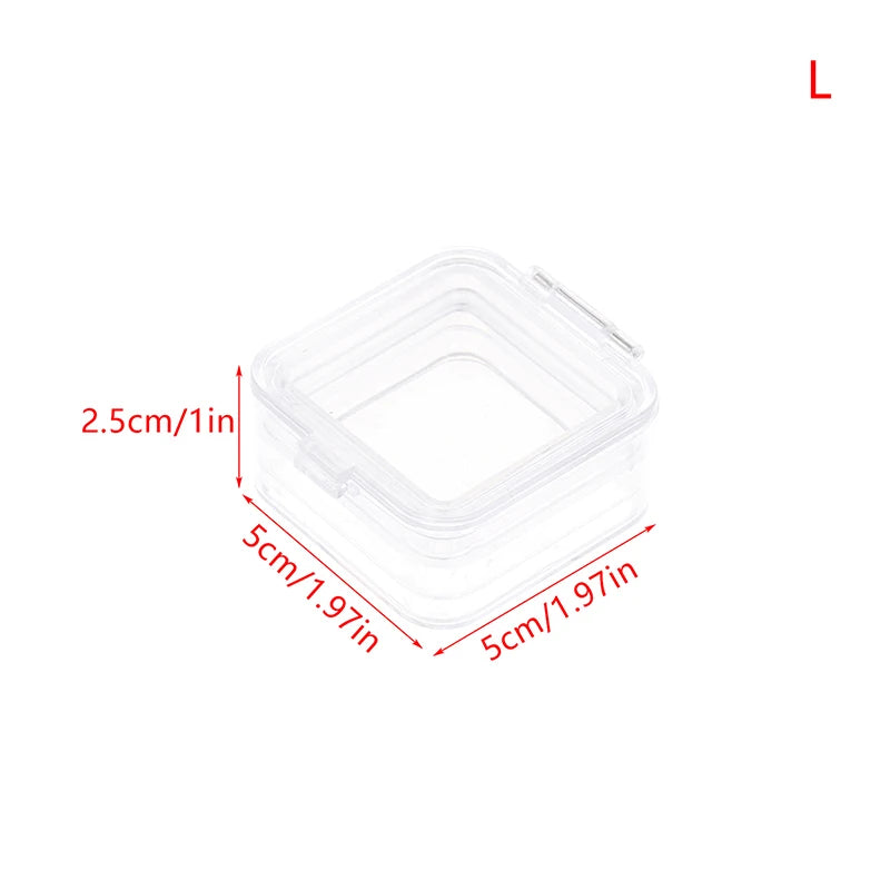 1 Pcs Plastic Dental Lab Box With Film Dentist False Tooth Case Box With Membrane Storage Boxes Denture Teeth Container Case