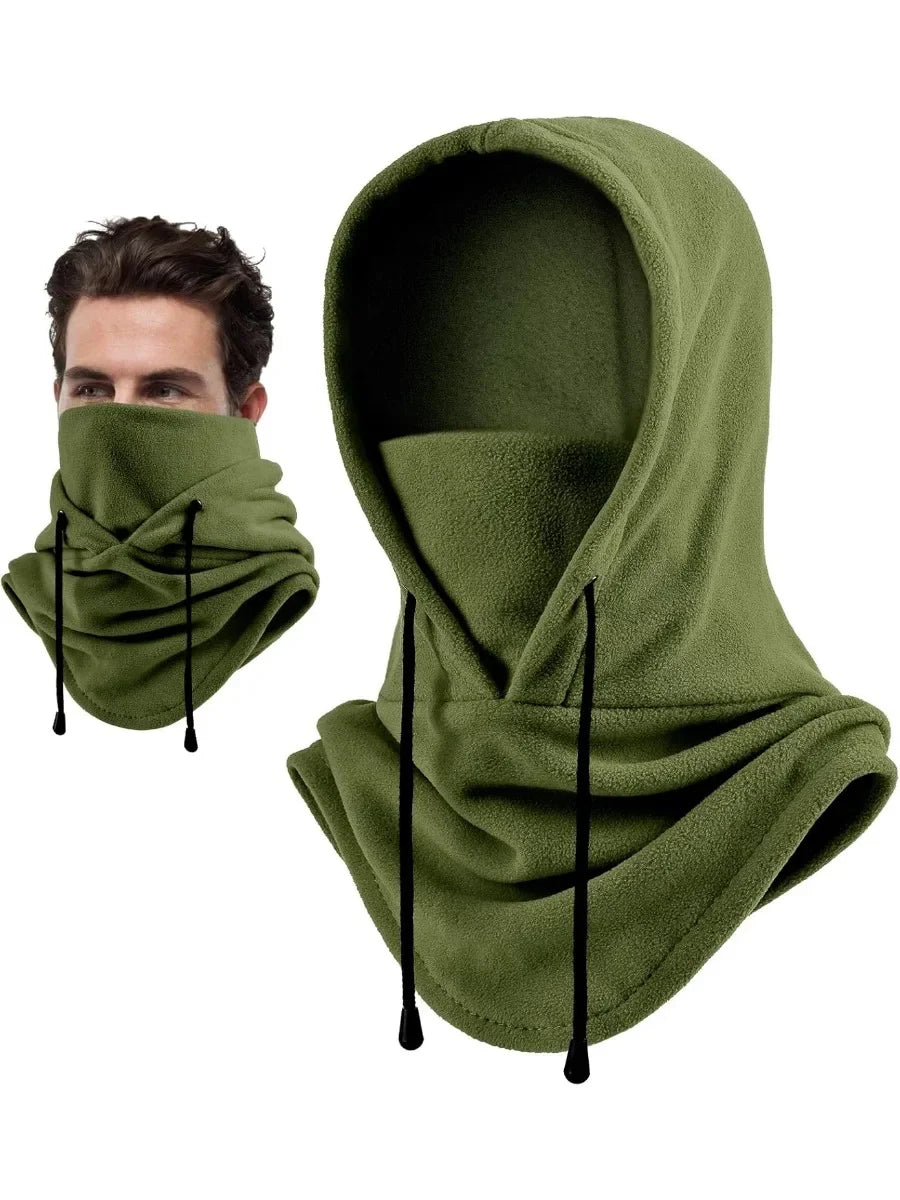 Winter Balaclava Set, Windproof Warm Hat for Outdoor Cycling and Skiing with Neck Warmer – Perfect Gift for Christmas/Halloween/