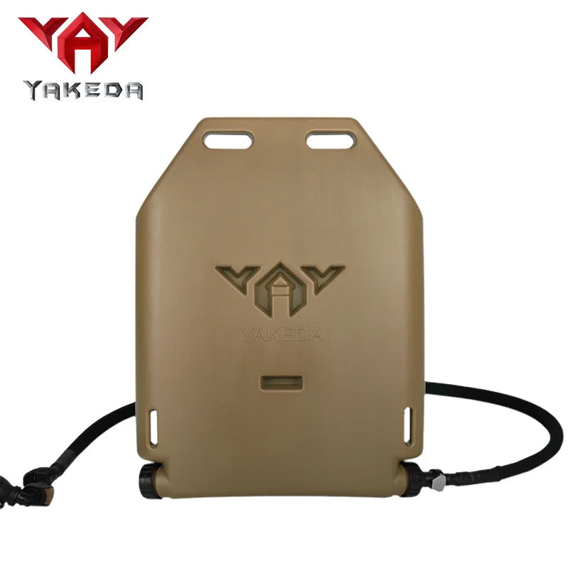 YAKEDA 1.75L Tactical Water Bottle Insert Large Capacity Kettle Safety Protection Outdoor Kettle for Tactical Vest Liner Carrier