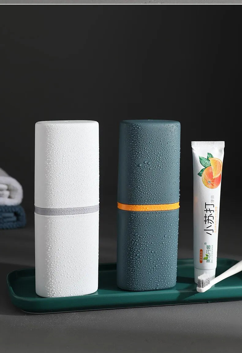 1pc Toothbrush Travel Case Travel Toothbrush Holder Case Portable Travel Toothbrush Case For Traveling Camping Business Trip
