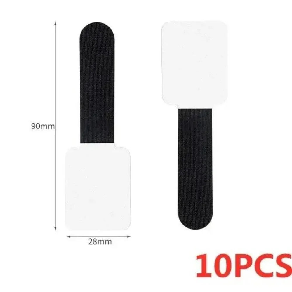 Self Adhesive Reusable Cable Ties Velcro Fastening Wire Organizer Adjustable Cord Holder for Desk Power Cord Management