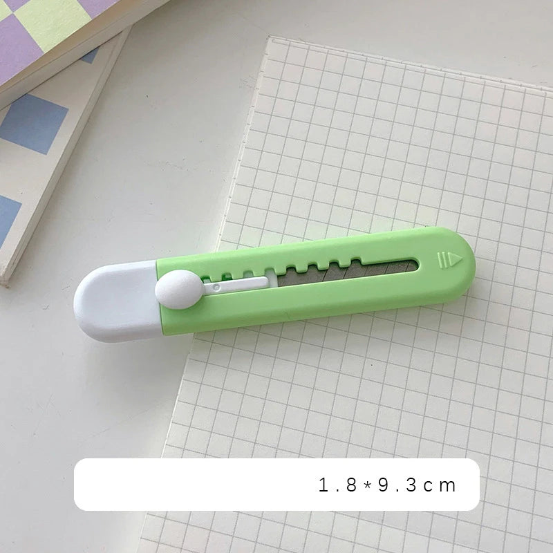 1 Piece Lytwtw's Art Cutter Cartoon Utility Knife Student Art DIY Tools Creative Stationery School Supplies