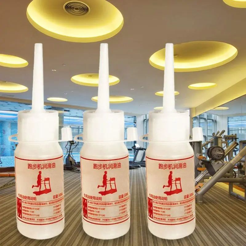 3pcs Running Machine Lubricant Gym Treadmill Maintenance Silicone Oil 30ml
