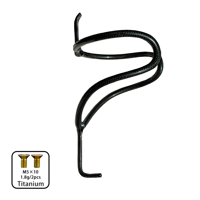 7/9g Ultralight Carbon Bottle Cage Bicycle Water Bottle Holder Road Bike MTB Matte/Glossy Cup Cycling Accessories Titanium Alloy