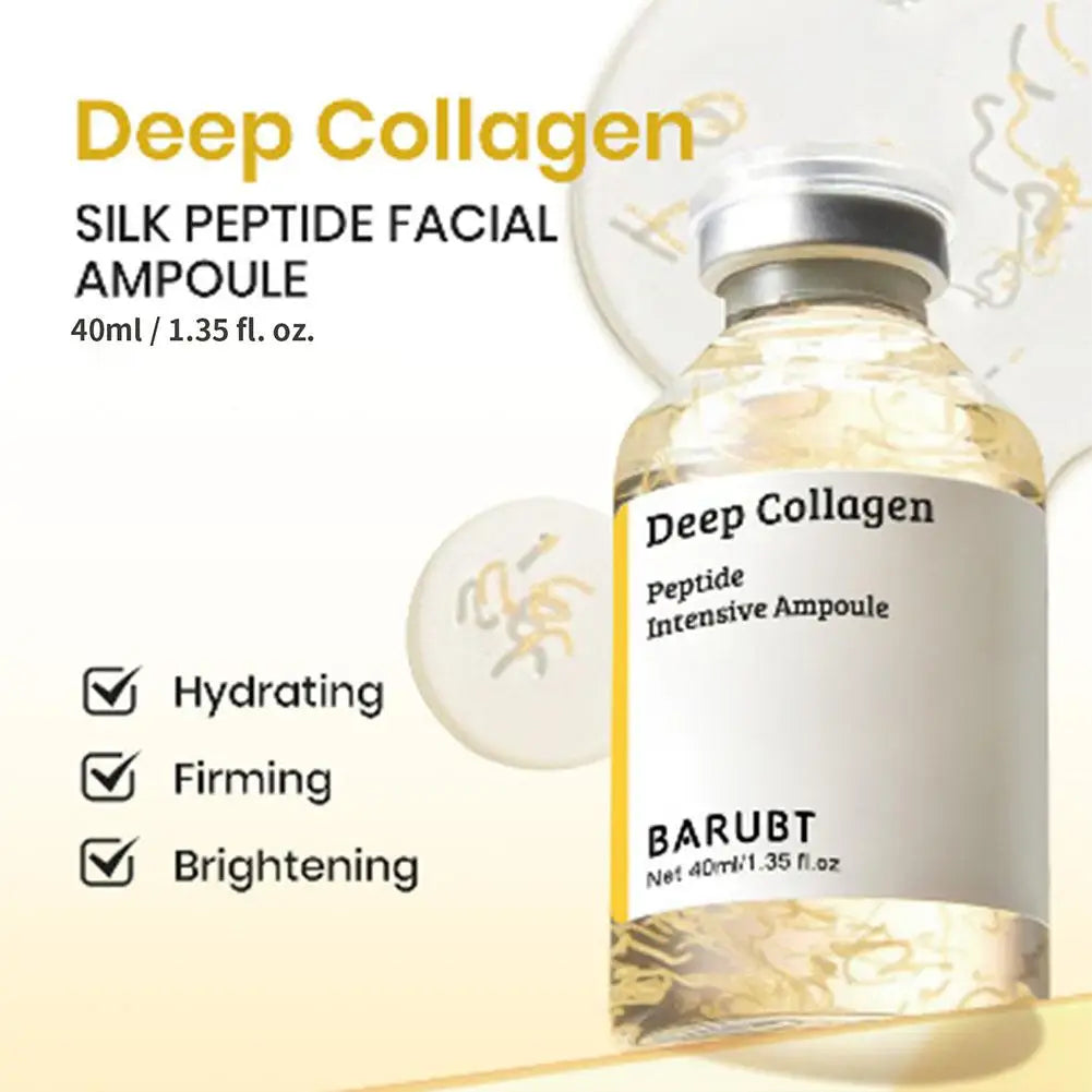 Deep Collagen Peptide Intensive Ampoule Essence Revitalizing Deep Moisturizing Glow Boosting Firming Nourishing Korean Skin Care