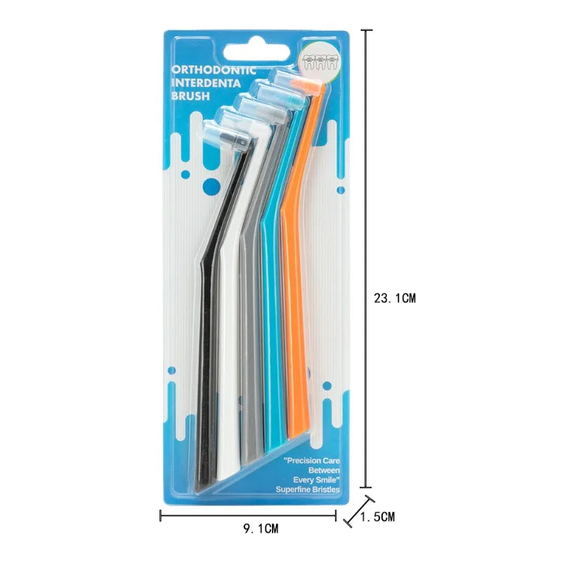 Soft Hair Implant Interdental Brush Single-Beam Soft Teeth Cleaning Toothbrush Oral Care Tool Small Head
