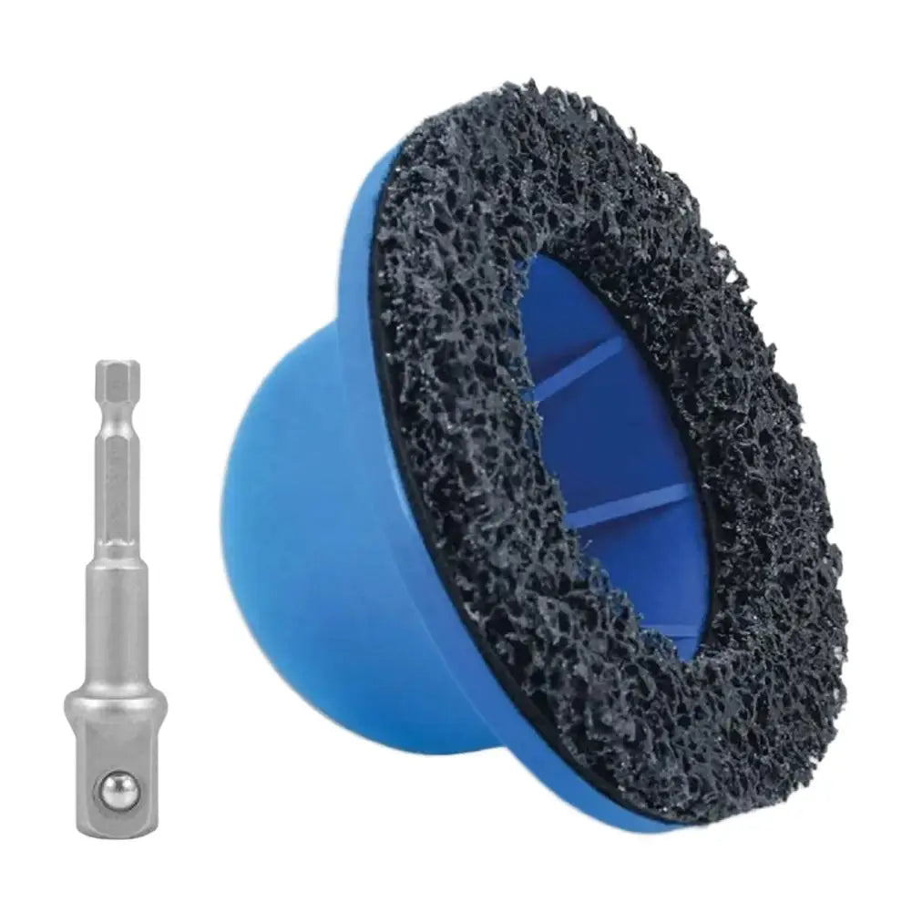 Tyre Rim Grinder Tool High Strength Impact Resistant Plastic 12 Inch Drive with 14 Inch Hex Adapter for Car Truck Motorcycle SUV