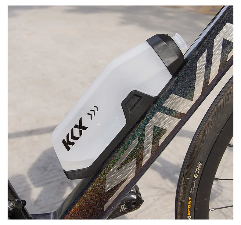 New KKX Bicycle Aerodynamic Water Bottle Bracket Set 610ml Bike Water Bottle MTB Road Bike Frame Down Tube Riding Water Kettle
