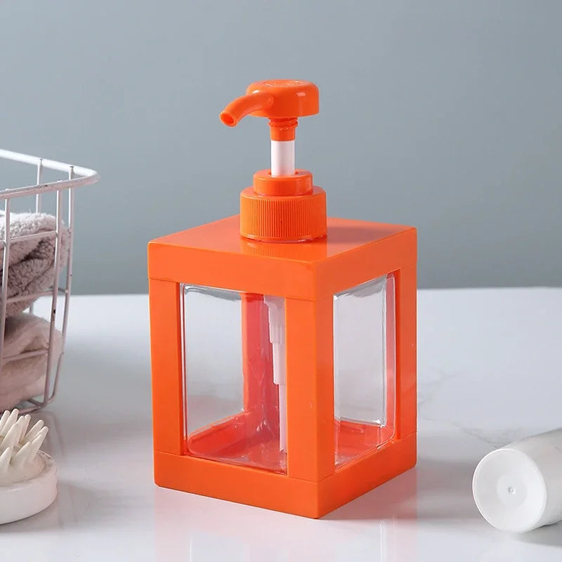 Kitchen Liquid Soap Dispenser 750/500/1000Ml Empty Pump Shampoo Bottle Dish Soap Container Bathroom Accessories