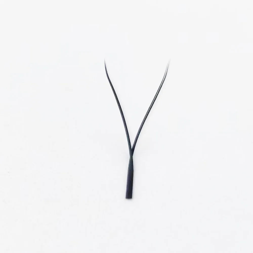 Supmacio YY Lash 6mm 7mm Y Shape Eyelashes Extension 2D 6-15mm Two Tip Eyelashes Brazilian Volume Fan Lash Supplies Mesh Lashes
